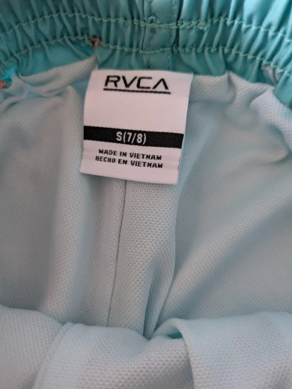 RVCA Teal Holiday Swim Trunks - Teal